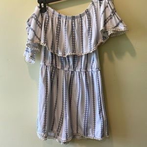Off the shoulder romper